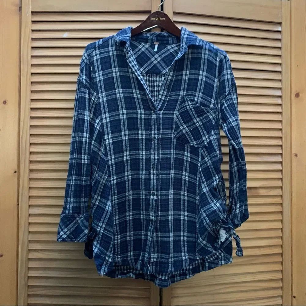 Free People Flannel Size Small - Picture 1 of 6